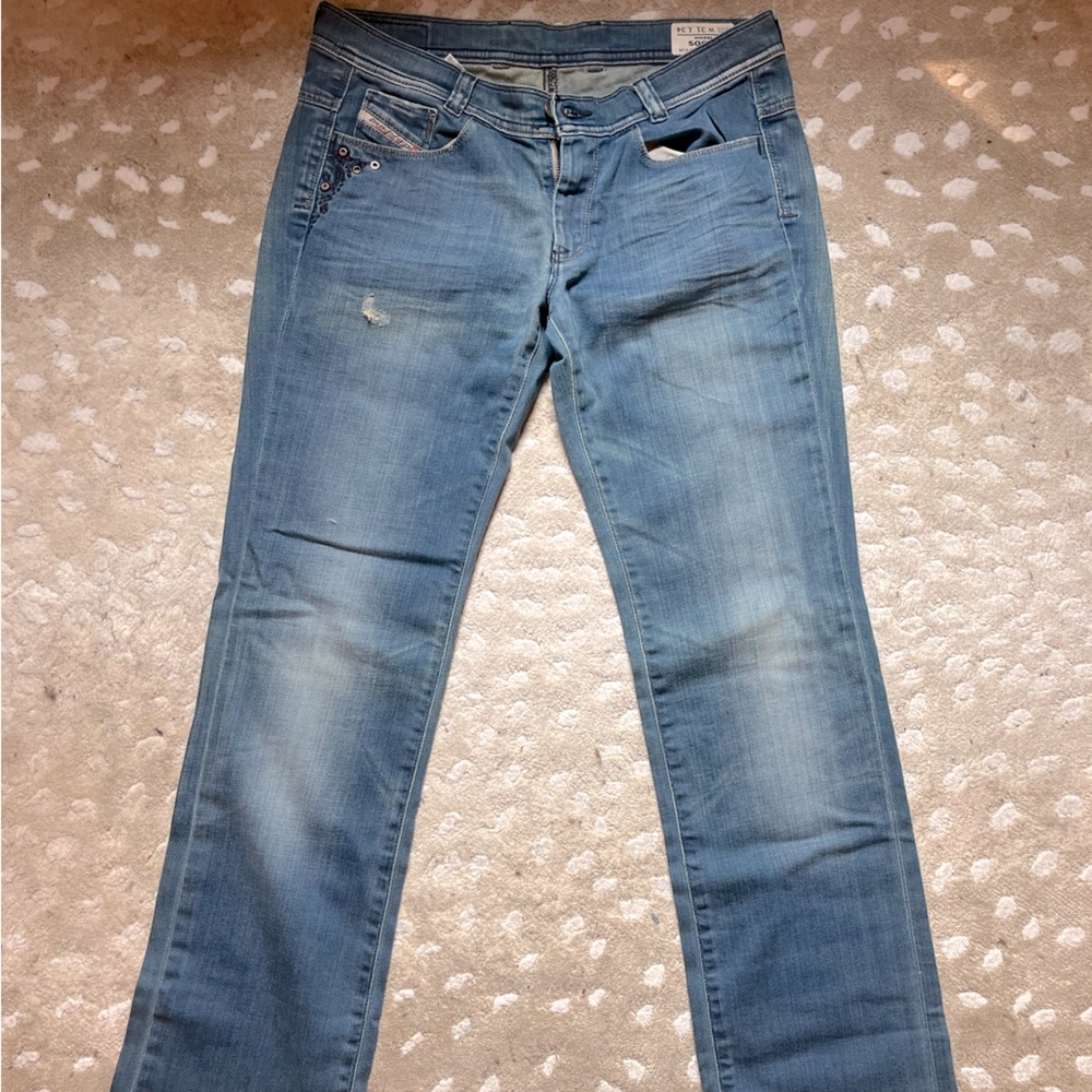 Low rise diesel jeans